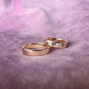 Imprint of the stars rings (Set of 2)