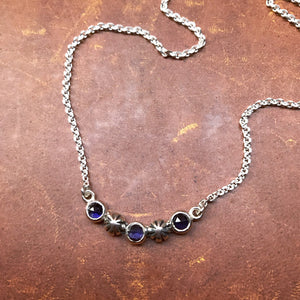 Starry Sky Necklace - Iolite