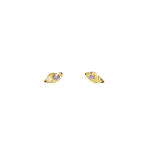 Figa Studs with sapphires