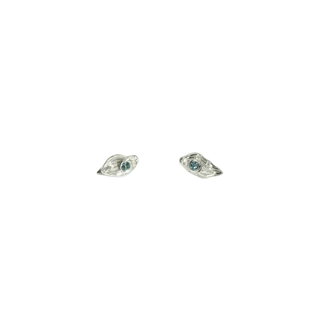 Figa Studs with sapphires