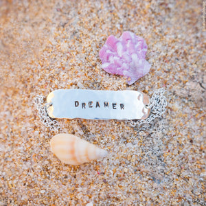 Unearthed Letters Bracelet