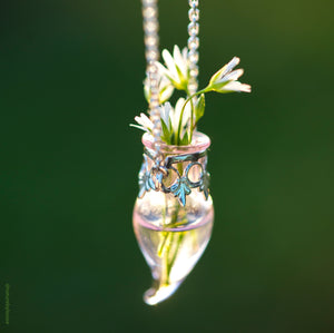 Wildflower Mini Vial Necklace