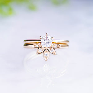 Aphrodite's Star Engagement Ring