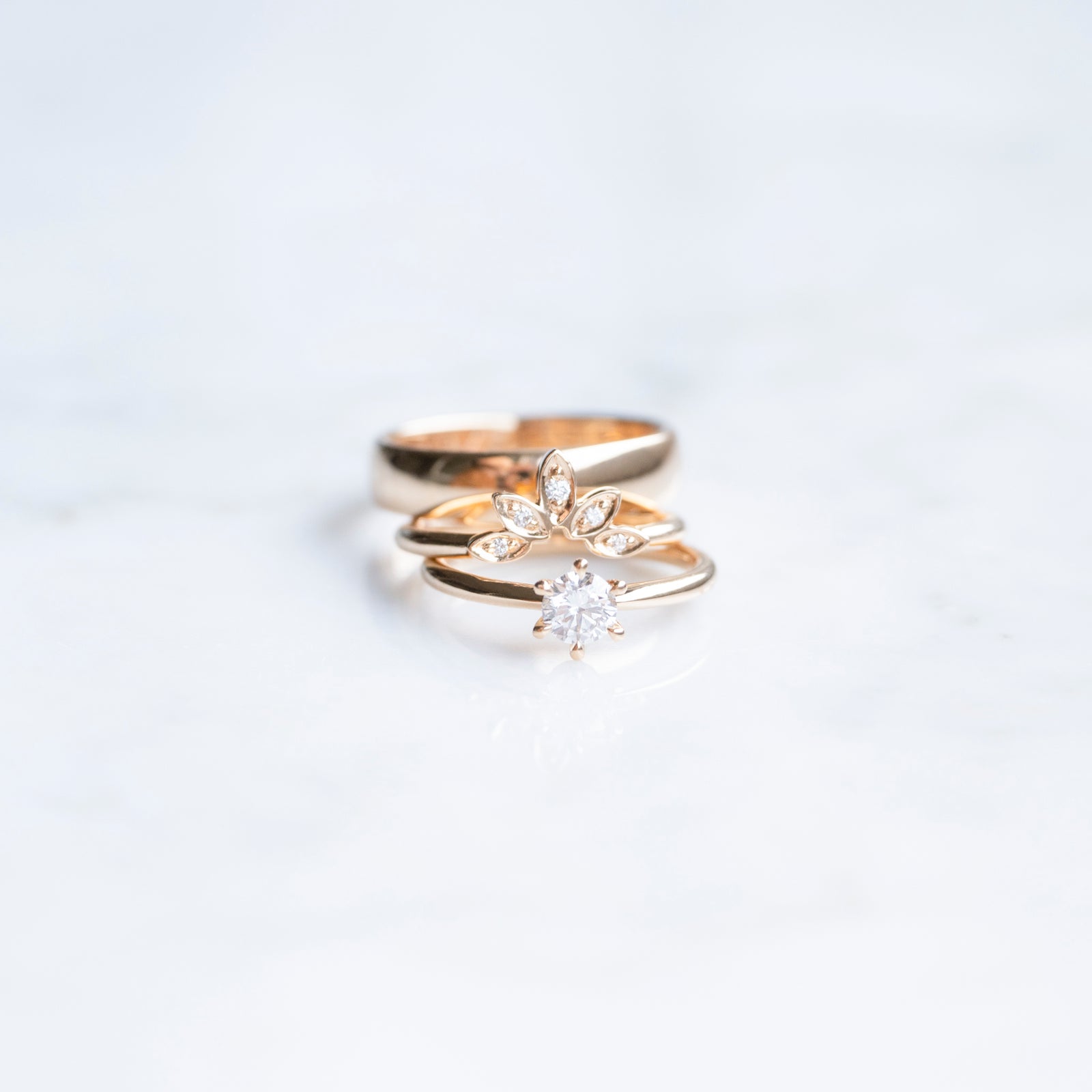 Aphrodite’s Celestial Stacking Set (Set of 2)