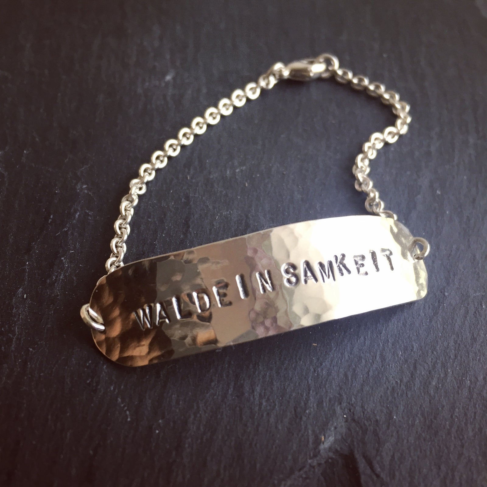 Unearthed Letters Bracelet