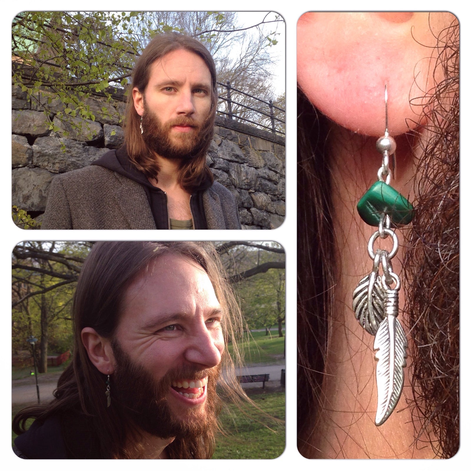 Lone Hunter Earring