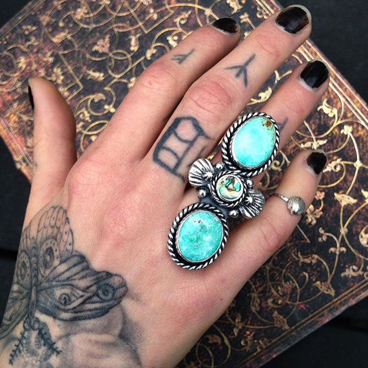 Mermaid's Shield Ring