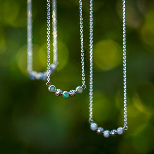 Starry Sky Necklace - Opal