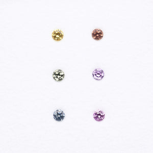 Figa Studs with sapphires